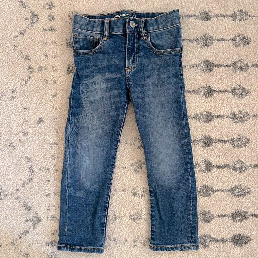 Boys Dinosaur Jeans